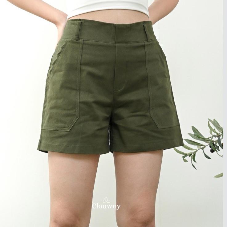 [GRG. 284356] Luther Short Pants Premium Cotton Celana Pendek Wanita Fit To XL