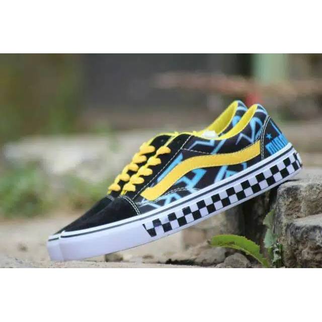 BIGPROMO!!!Sepatu VANS Pria Murah Santai Gaya Wafle DT IFC MOTIF SK8 HIGH TERBARU WAFFLE DT ICC IFF