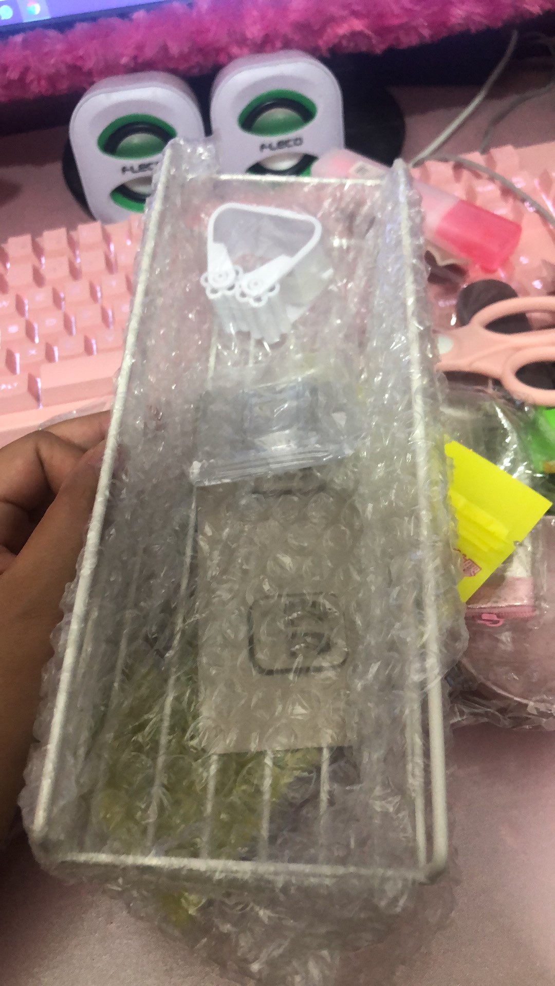 Yaya Kids Rak Sabun Tempel Atau Tempat Peralatan Mandi Gantung Dinding Toilet Dan Dapur