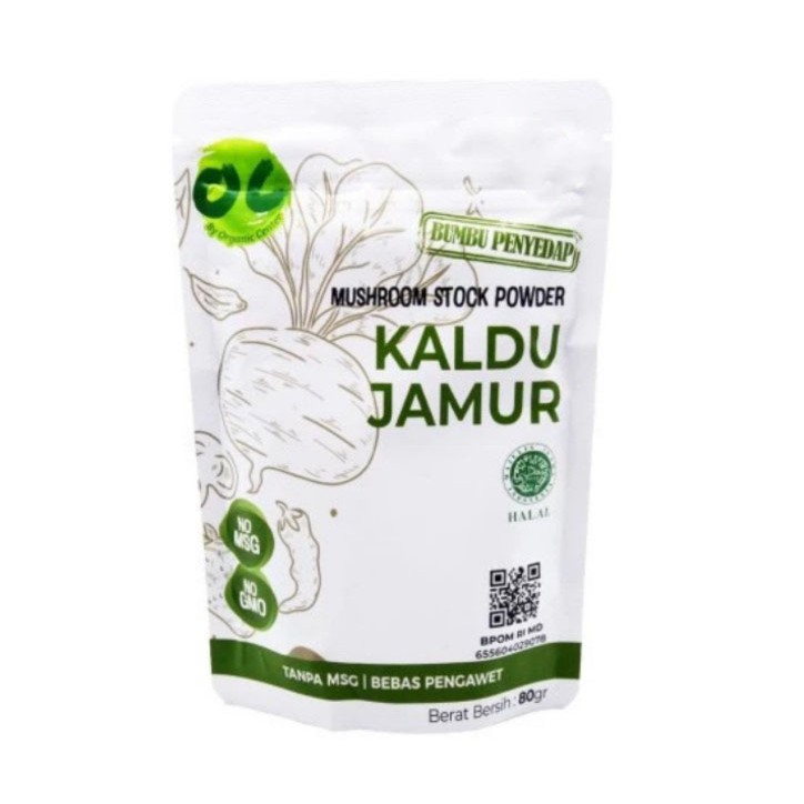 Organic Center Kaldu Jamur Non MSG 80Gr - Kaldu Jamur by Titi Kamal