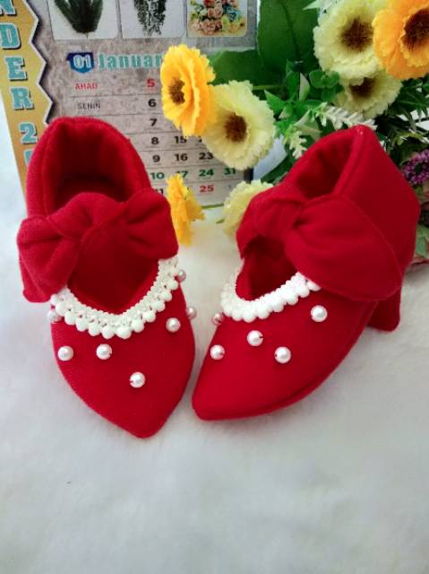 Baby flat shoes(pinkpearl)