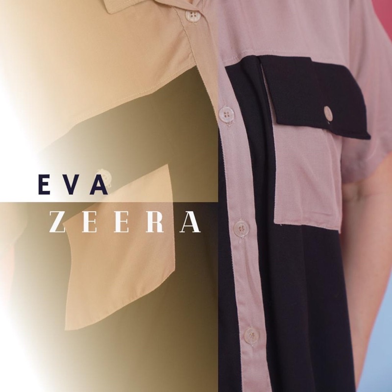 Daster arab ZEERA EVA One Set Rayon Kemeja