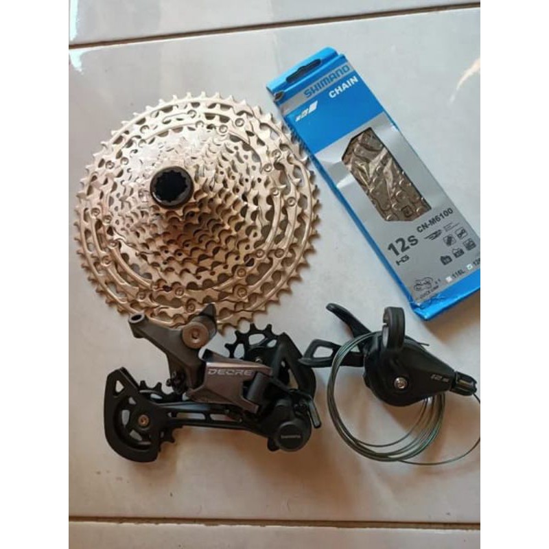 mini grupset deore M6100 12 speed microspline