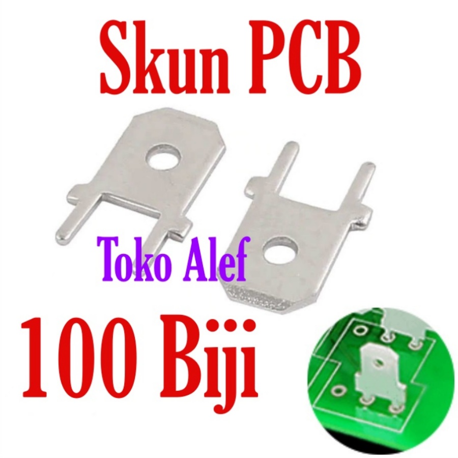 100Pcs Skun board pcb male sekun