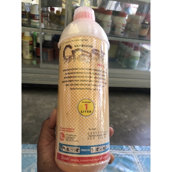 Herbisida crash 480sl 1 liter