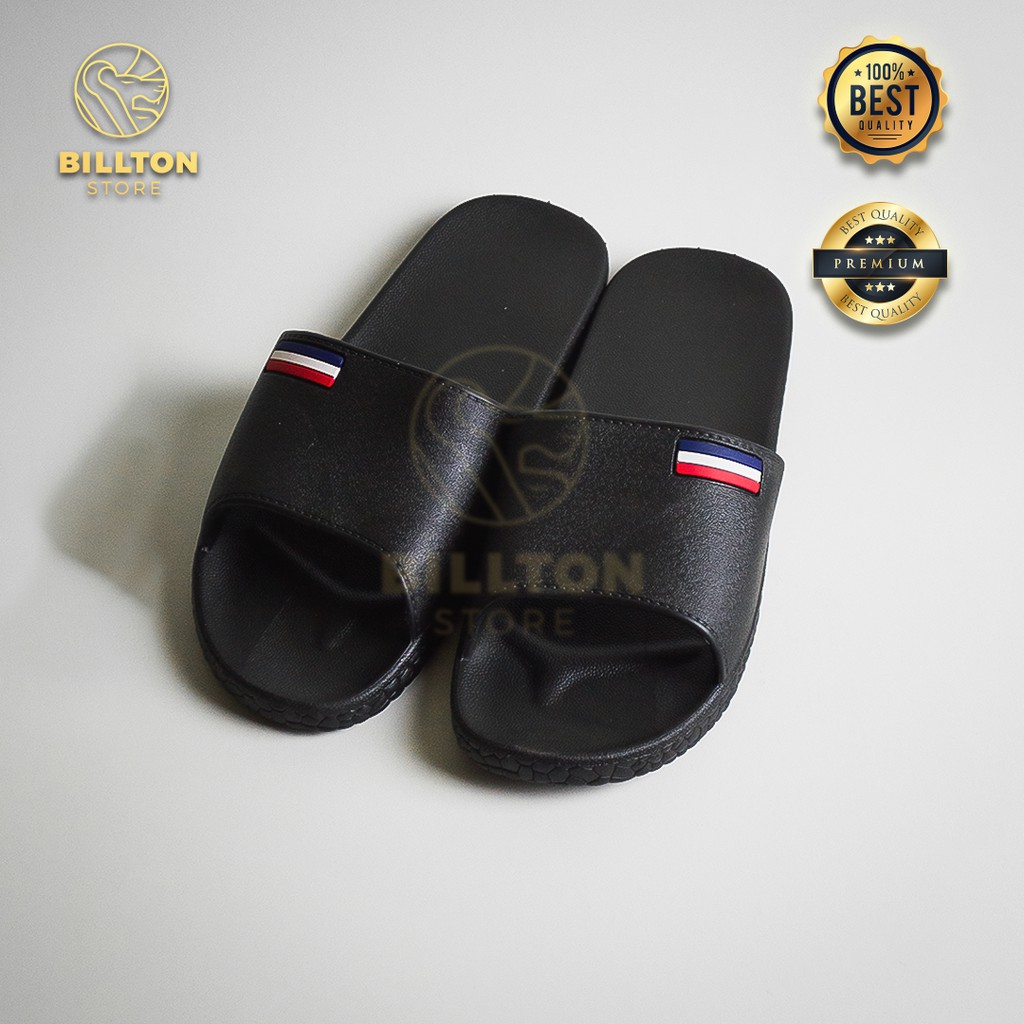 Sandal Slop Pria Slide On Flip Flop Kualitas Premium Slippers Premium