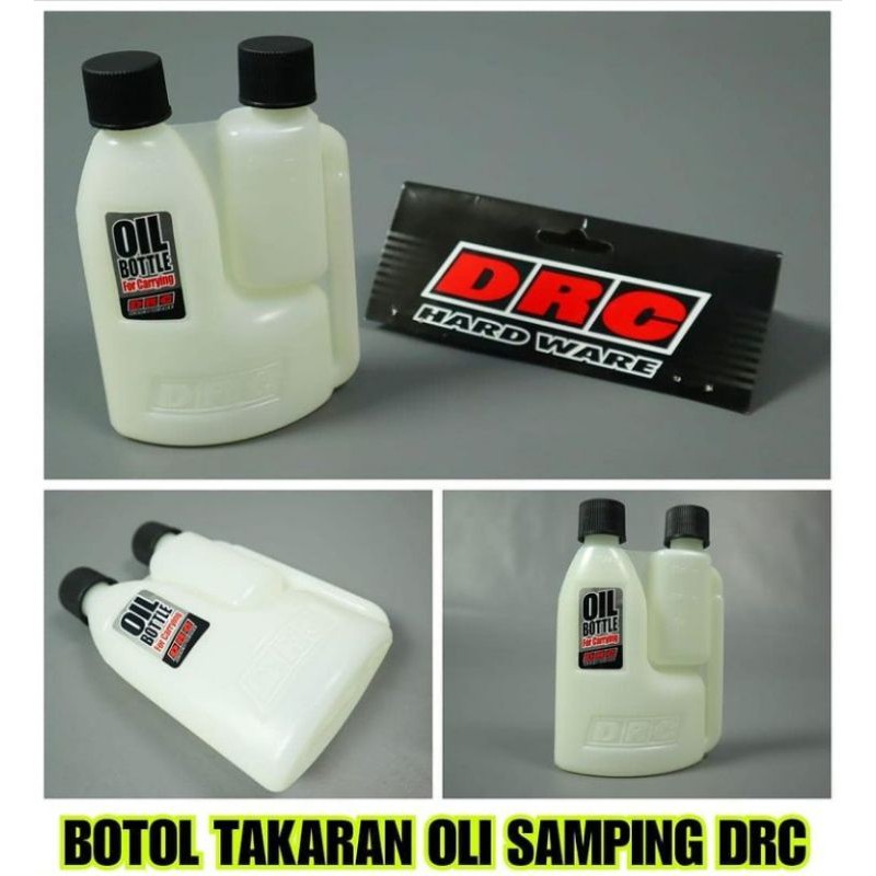 kempis botol takaran oli oil samping DRC