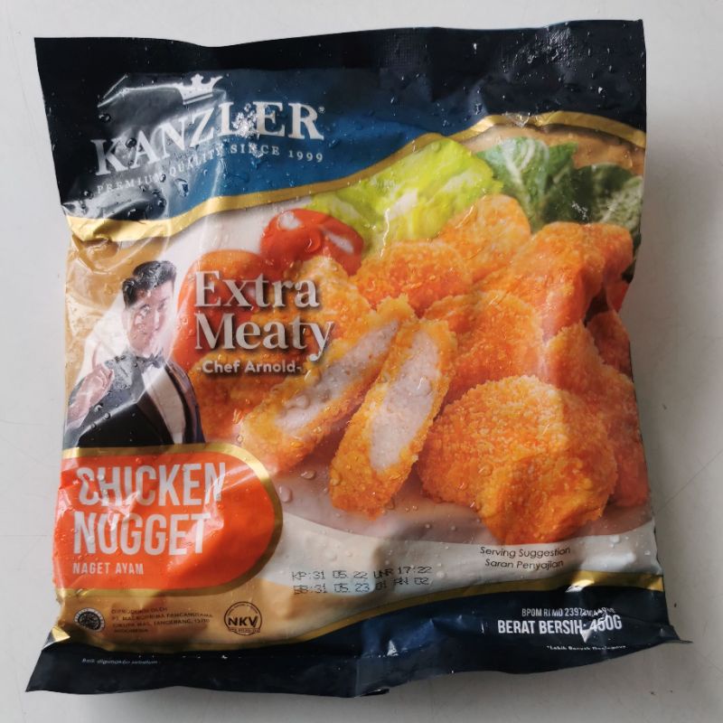 

Kanzler Chicken Nugget Reguler Original 450gr