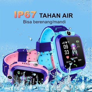 Jam Tangan SmartWatch pintar q12 Anak Menonton Waterproof Jam pintar Layar Sentuh A03