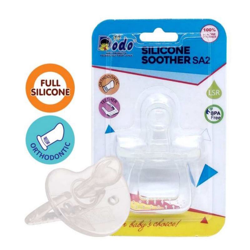 DODO SILICONE SOOTHER SA2