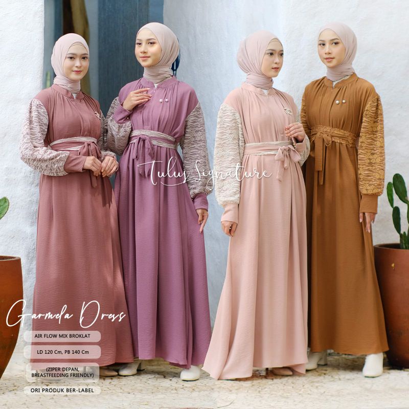 Gamis katun modena / baju gamis grosir tanah abang