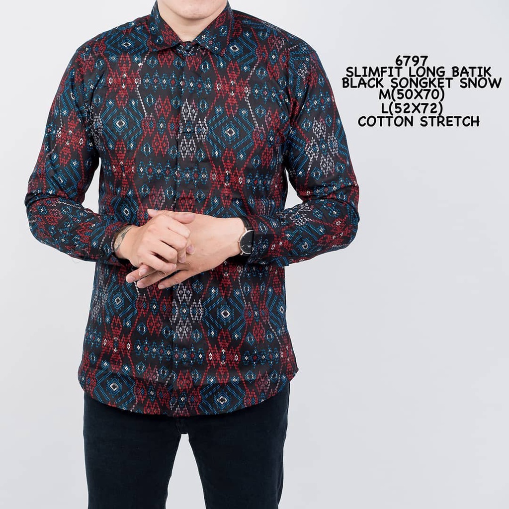 NEW ARRIVAL DISTRO BATIK PRIA BORDIR SOGAN HRB026 BATIKAF NOTOARTO BATIK IPNU-IPNU HEM PRIA bel-Black 6797