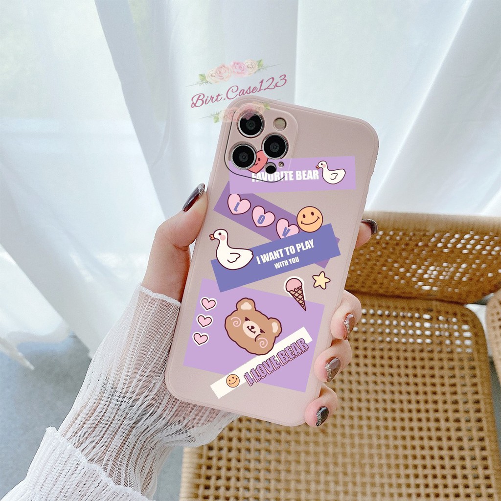 CASE CASING SOFTCASE SILIKON MACARON PELINDUNG KAMERA COLLAGE OPPO VIVO SAMSUNG XIAOMI REALME IPHONE ALL TYPE BC6055