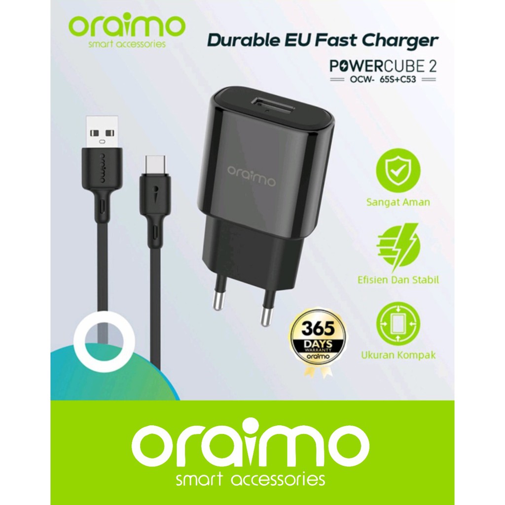 CHARGER ORAIMO KIT OCW-65S PLUS C53 ID LIGHTNING