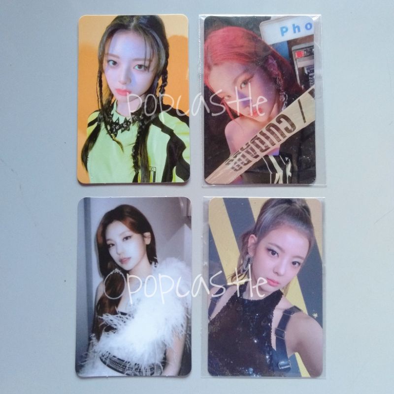 WTS ITZY Guess Who Limited Edition Photocards PC
