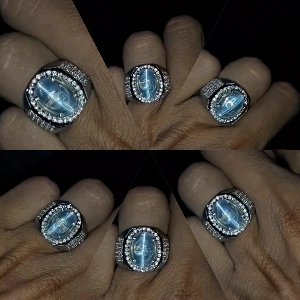 NATURAL SILIMANITE CAT EYE CLEAN KD2266