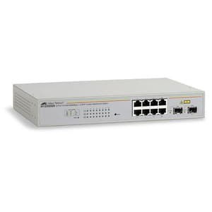 Allied Telesis AT-GS950/8 Websmart Switch 8 Port Gigabit + 2 SFP