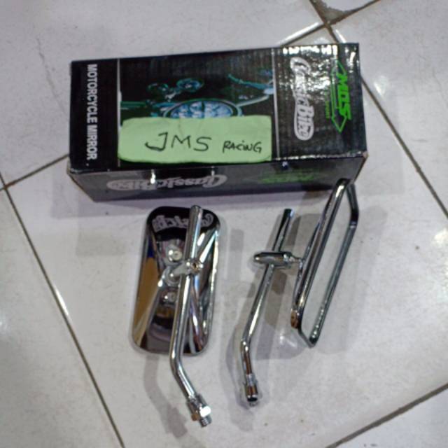 kaca spion kotak klasik crome drat honda beat vario pcx cb 150 tiger yamaha vixion mio xeon nmax