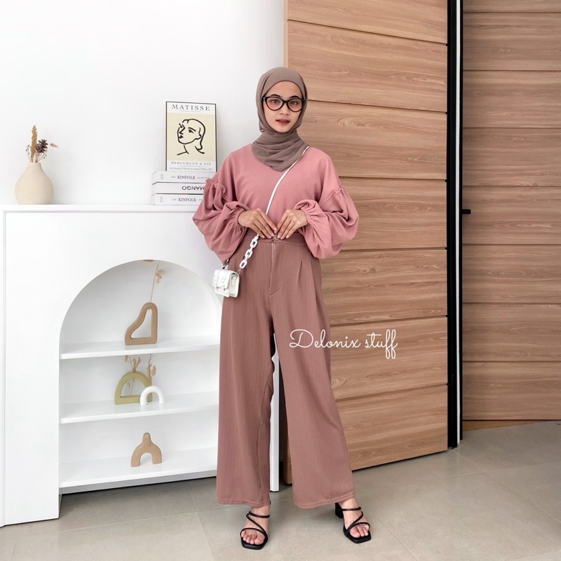 Sandrina highwaist knit kulot