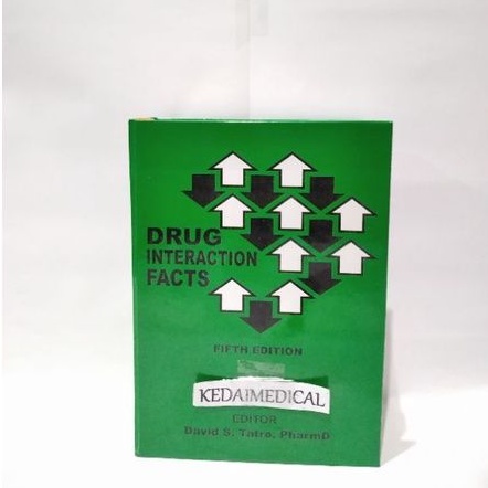 BUKU DRUG INTERACTION FACTS (DIF) FIFTH EDITION TATRO