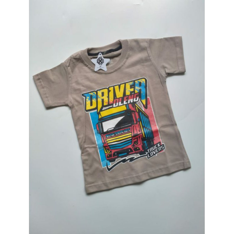 (COD) KAOS TRUCK OLENG (USIA 2-8 TH)