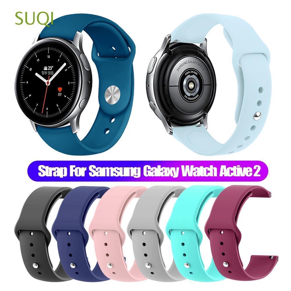SUQI Samsung Galaxy Watch Active 2 20mm Replacement Soft