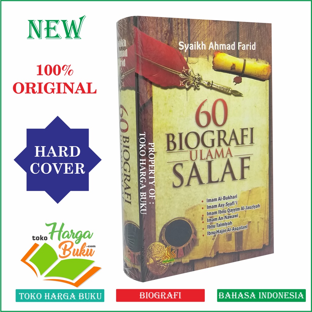 Foto 60 Biografi Ulama Salaf Karya Syaikh Ahmad Farid Penerbit Pustaka Al-Kautsar