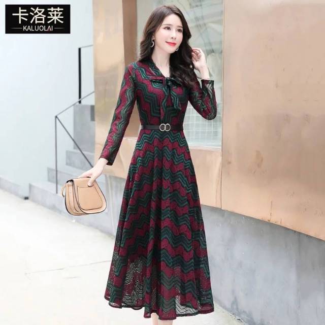 Dress brokat bangkok kualitas premium