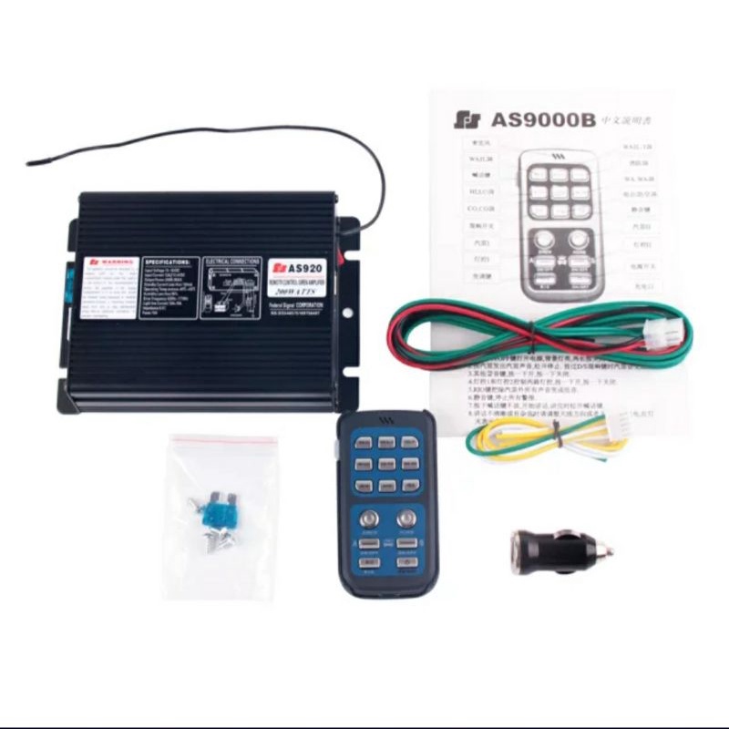 MODUL SIRINE POLISI 200 WATT AS920 WIRELESS I Toa Sirine Patwal
