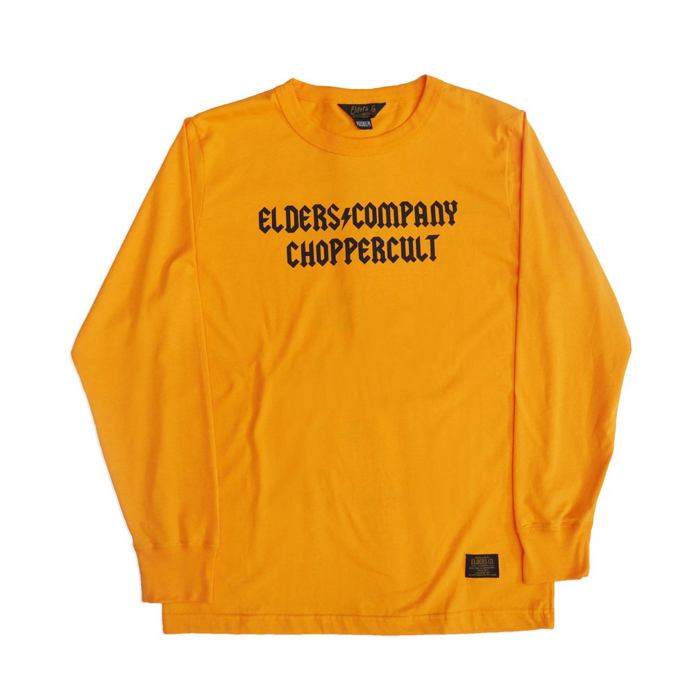  Kaos  Lengan Panjang  Elders Company Chopper Cult Kuning  