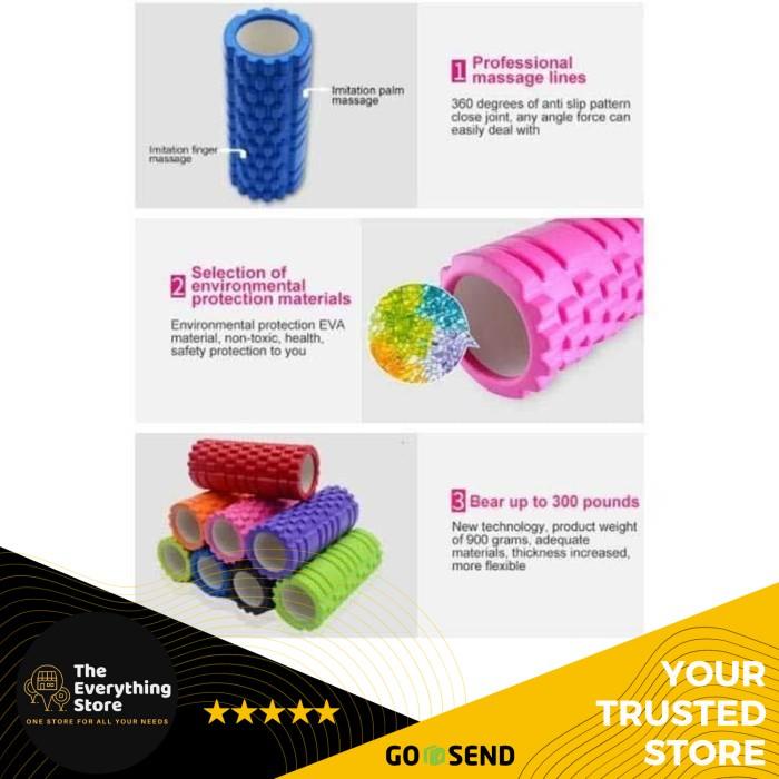 ORTHOPLUS ALAT TERAPI PAHA , PINGGANG , KAKI ROLLER YOGA