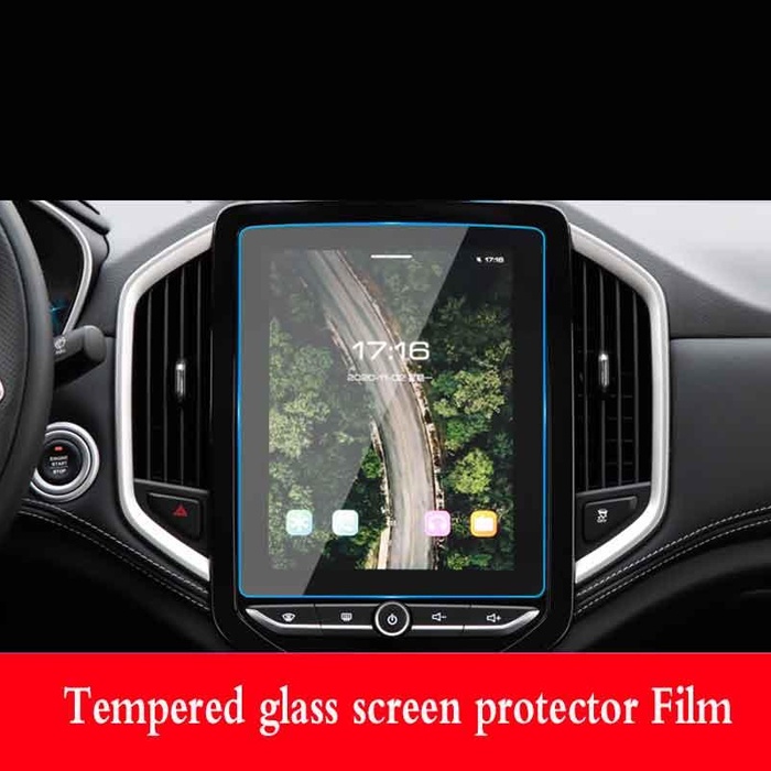 Tempered Glass kaca head unit WULING ALMAZ anti gores pelindung layar monitor