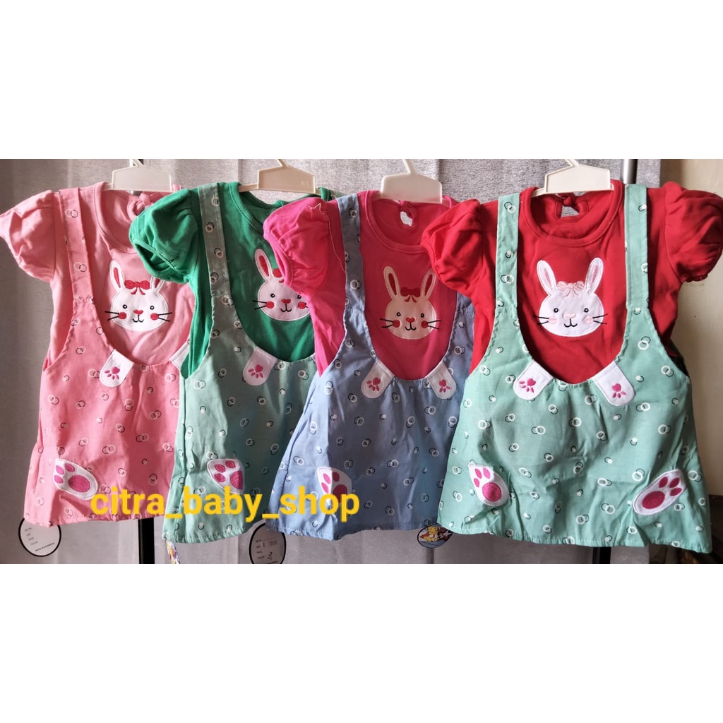 Dress Anak Perempuan Motif Rabbit