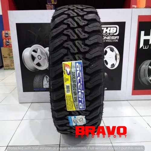 Ban Mobil Ring 15 OFFROAD M/T ACCELERA MT 31 X 10,5 R15 LOKAL TELAH DIPAKAI DI 15 NEGARA HARGA MURAH - 31x10,5 R 15 Bukan Bridgestone - Gratis Pasang di Toko