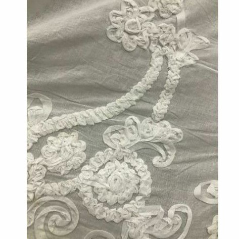 Katun Cotton Bordir Embroiderry Emboss Kain Meteran Muslim