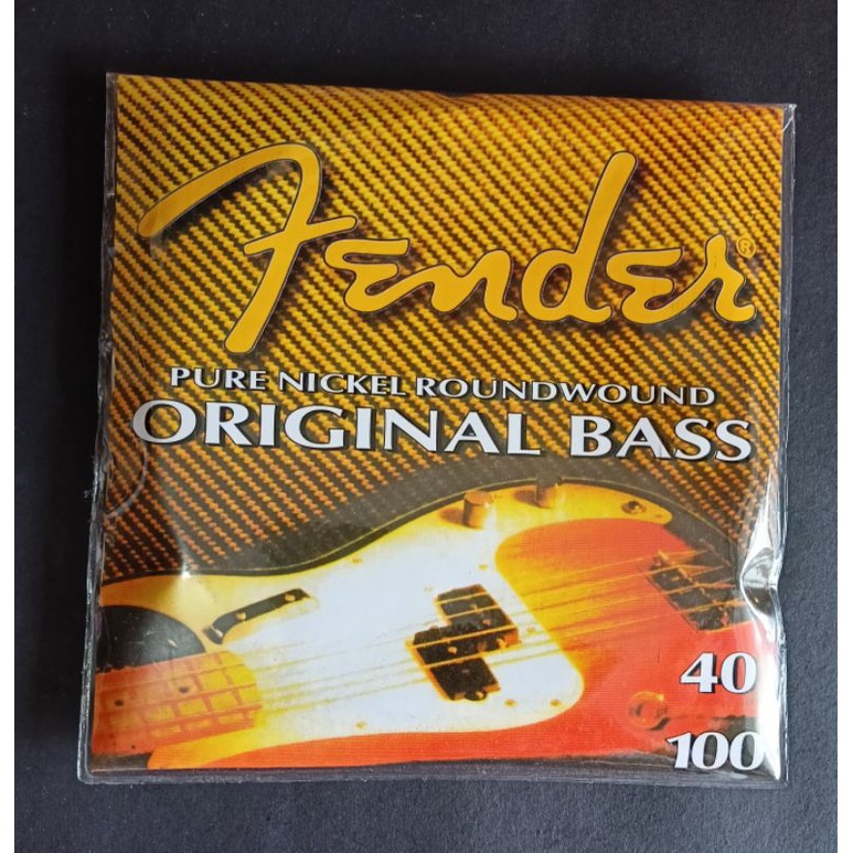 senar bass fender 4 senar akustik elektrik