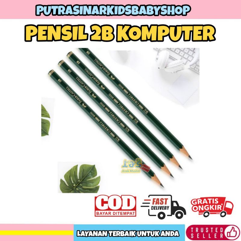 

[READY] PENSIL 2B FABER CASTELL MURAH