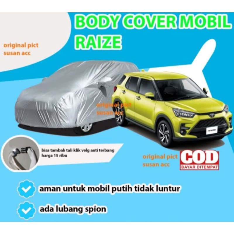 BODY COVER mobil toyota RAIZE