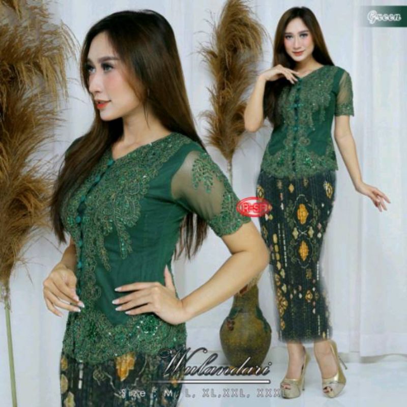 SETELAN KEBAYA PAYET PENDEK/KEBAYA PAYET MODERN/KEBAYA PESTA PAYET