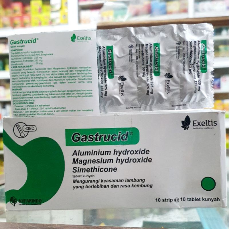 GASTRUCID TABLET 1 STRIP @10 TABLET - ED 02/2025