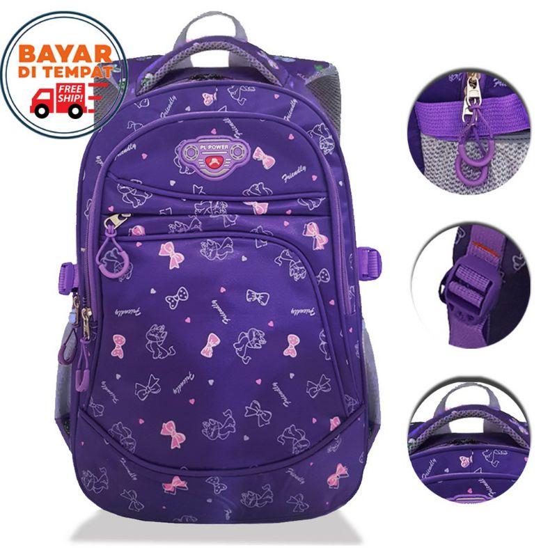 POLO FOX ORI P2382 Tas Sekolah Tas POLO Import Tas Ransel ABG Backpack Import Original