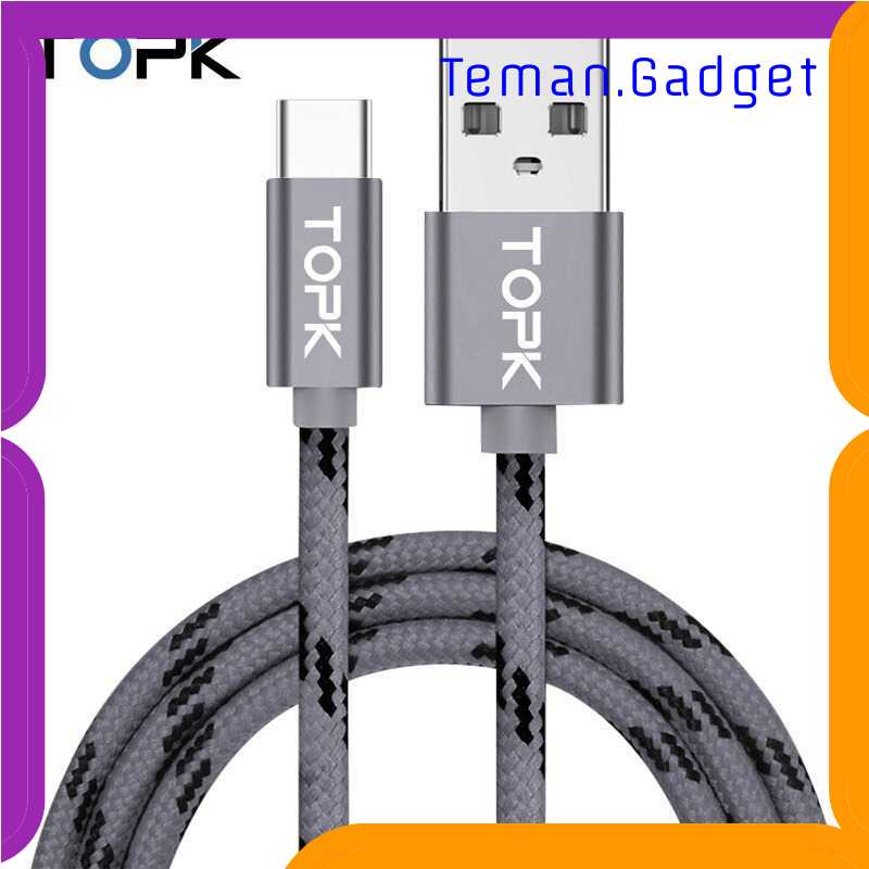 TG-A1 TOPK Kabel Charger USB Type C Braided 1 Meter 3A - AN09