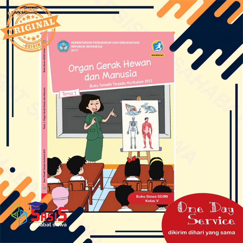

Buku Siswa Tematik SD Kelas 5 Tema 1 : Organ Gerak Hewan Dan Manusia