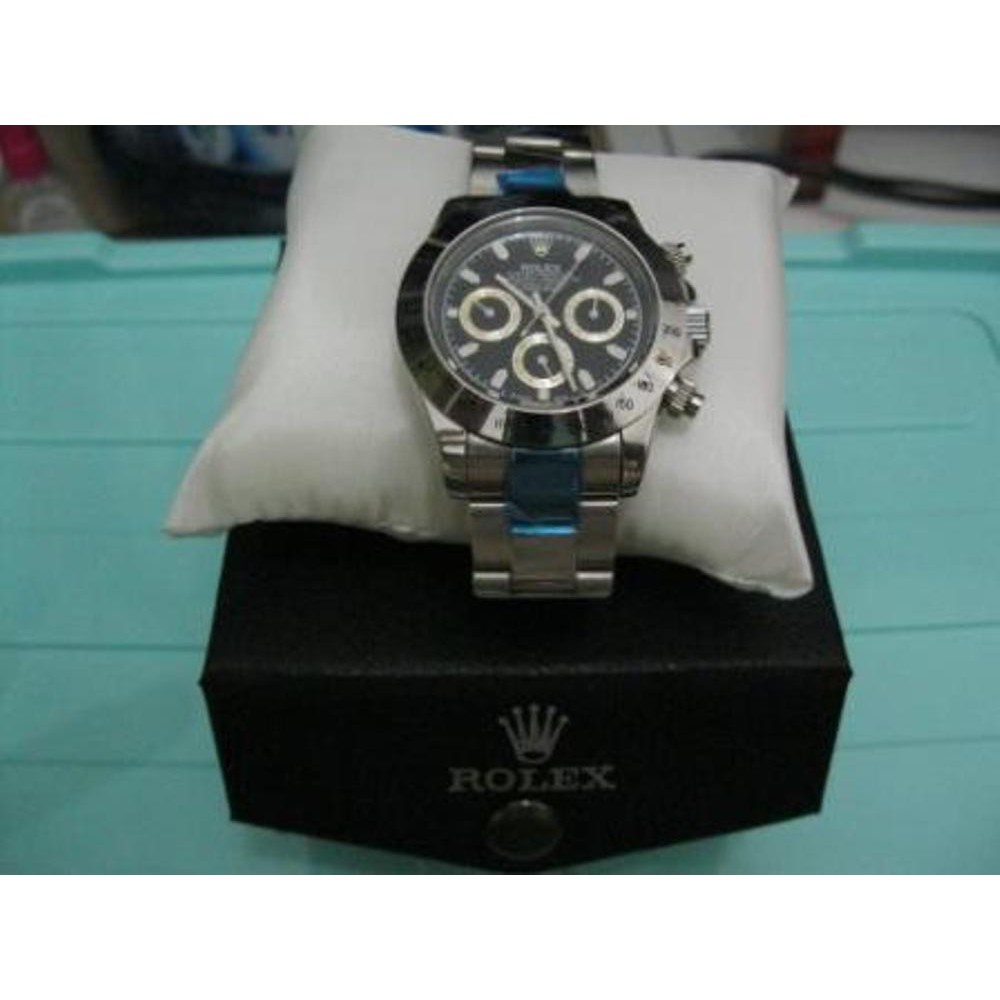 JAM TANGAN ROLEX DAYTONA SILVER REPLIKA  Terbaik
