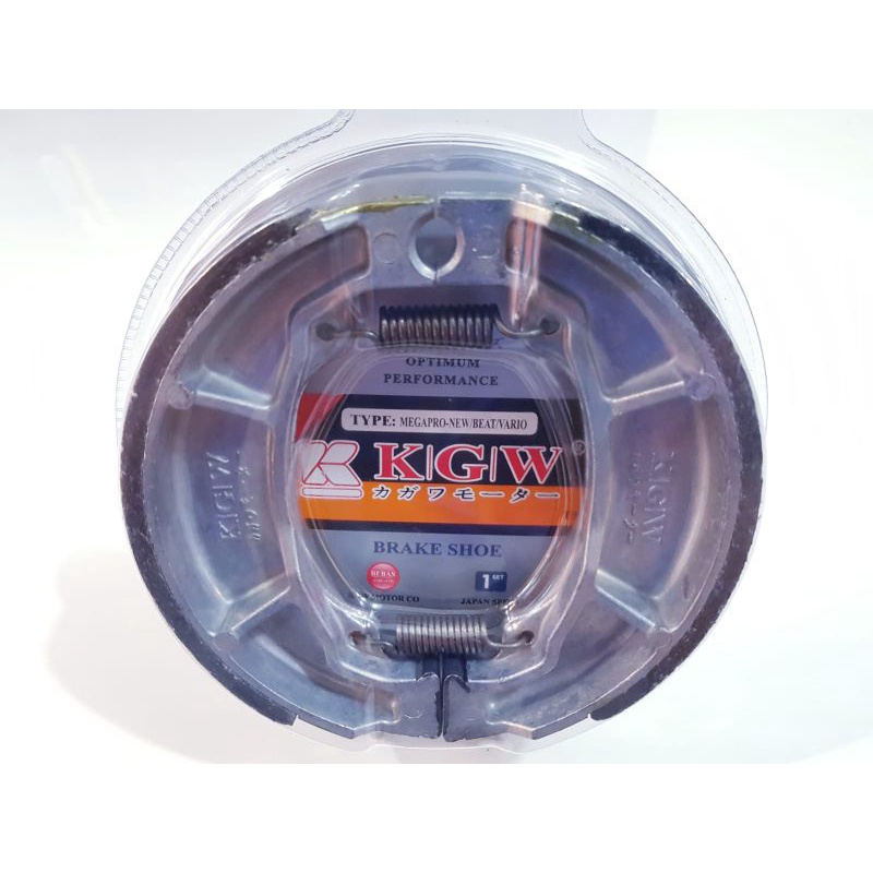 KAMPAS REM BELAKANG ORI KGW/DISPAD BELAKANG MOTOR RX KING/RX KING NEW/MEGAPRO NEW/BEAT/VARIO/JUPITER