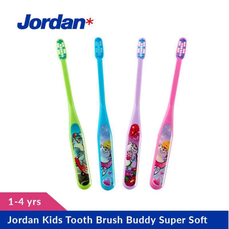 Jordan Toothbrush Kids Buddy Soft Sikat Gigi Anak