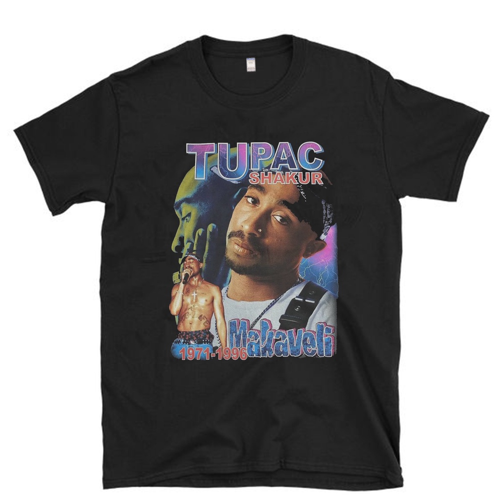 TUPAC SHAKUR MAKAVELI RAP TEE VINTAGE TEE