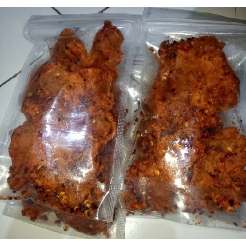 

Kulit ayam crispy 150gr original & pedas