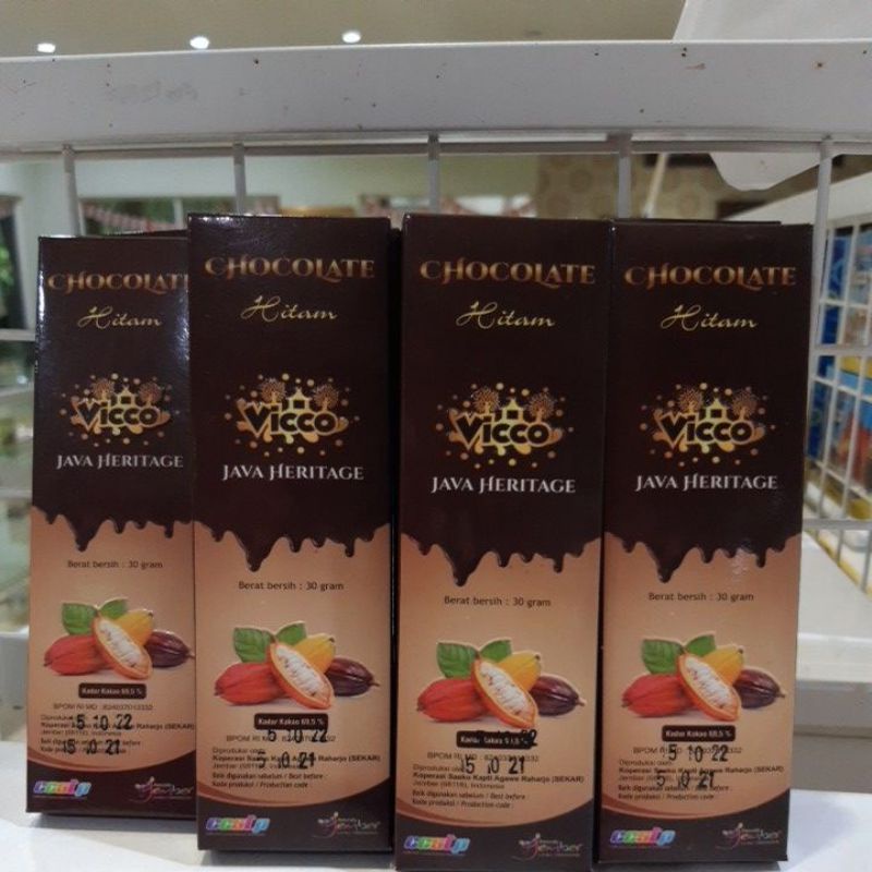 

Bar Dark Fine Choco 30gram by Puslit Kopi dan Kakao Indonesia
