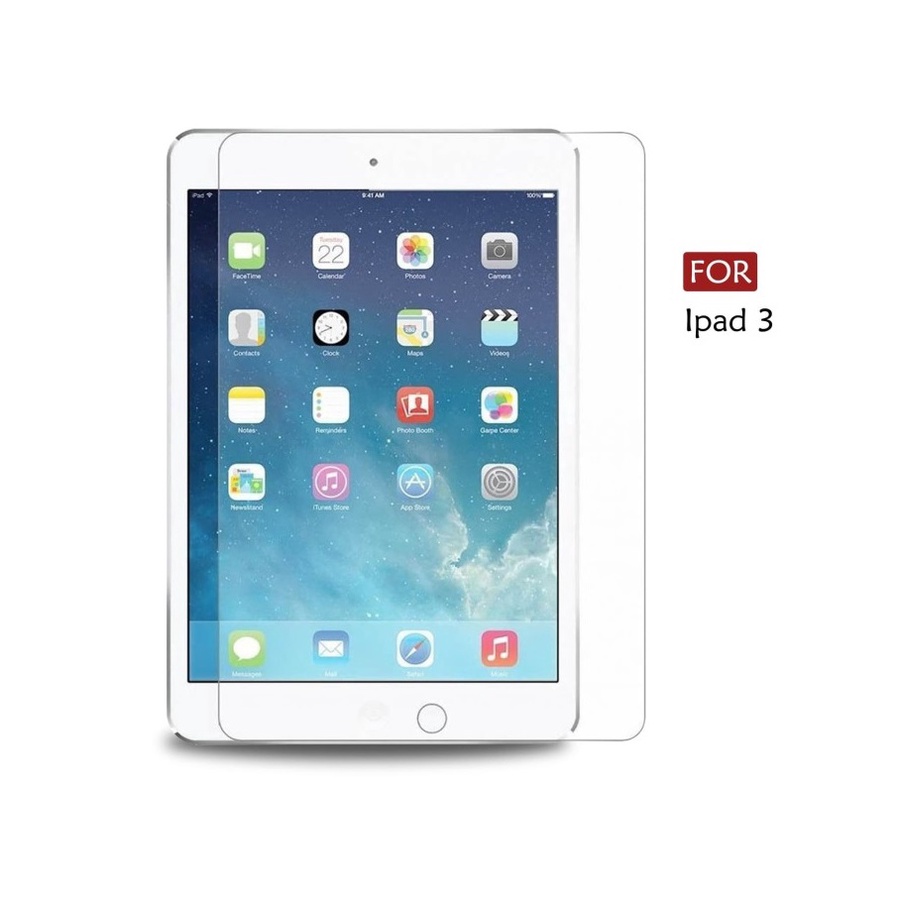 Tempered Glass Screen Protector iPad 2/3/4 -  61044